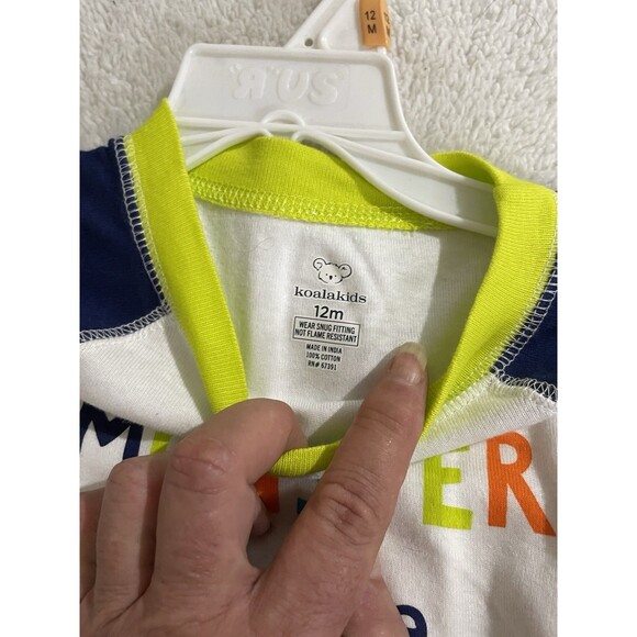 Koalakids 2 pc. Pajama Set Size 12 Months Unisex - Picture 3 of 4